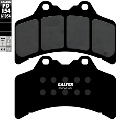 Produktbild von Bremsbeläge Set Galfer 2x FD154G1054 Semi-Metall vorne für Yamaha GTS Omega A 1000 ccm Bj. 1993 - 1999
