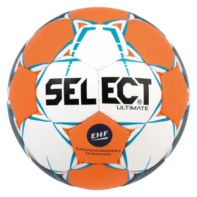 Produktbild von Select Handball Ultimate Ball EHF Spielball weiß orange blau Gr 2