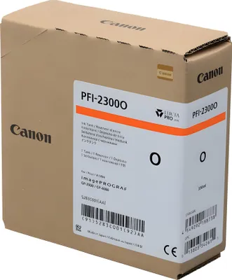Obrázok produktu pre Canon PFI-2300 O - 330 ml - oranžová - originál
