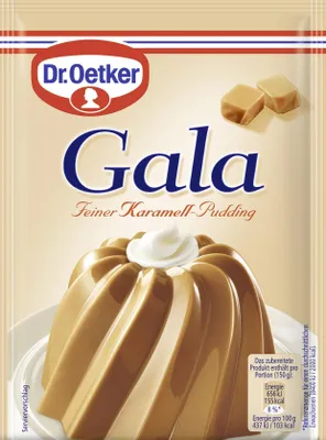 Produktbild von Dr. Oetker - GALA Pudding - Feiner Karamell - 3er 123g