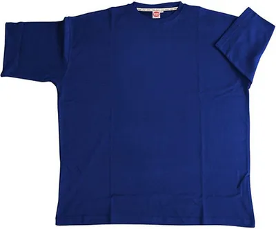 Produktbild von Übergrößen Basic T-Shirt HONEYMOON Royalblau 10XL