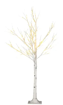 Immagine prodotto di Albero di Natale 17x17x120 cm con 72 Luci LED Bianco