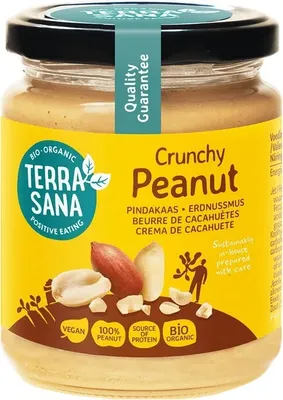 Obrázok produktu pre Arašidový Krém SKúskami Arašidov 250G - Terrasana