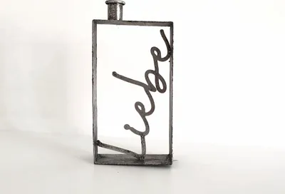 Kerzenständer in Silber