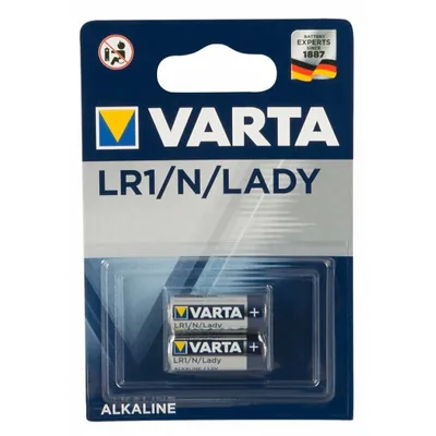 Productafbeelding van Varta - Batterij 4001 LR1 N, 1,5 V, alkaline | Blisterverpakking, 2 stuks | 10 stuks