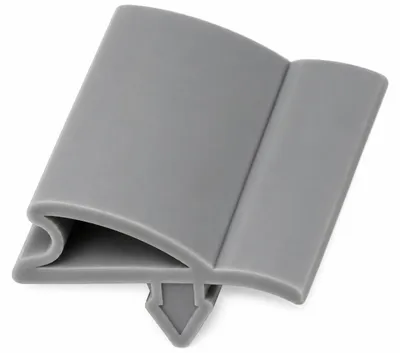 Produktbild von Profildichtung Profil 304kl - 2000mm - Grau - Kühlschrankdichtung
