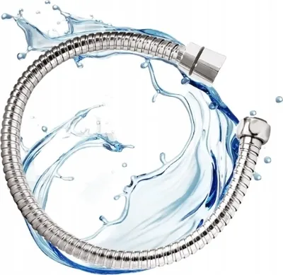 Image de Tuyau de raccordement pour mitigeur de douche court 50 cm