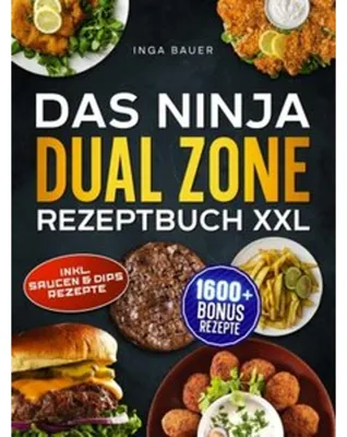 Produktbild von Das Ninja Dual Zone Rezeptbuch XXL