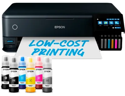 Produktbild von Epson EcoTank ET-8550 schwarz A3+ C11CJ21401 Multifunktion Tintentank Drucker/Scanner/Kopierer