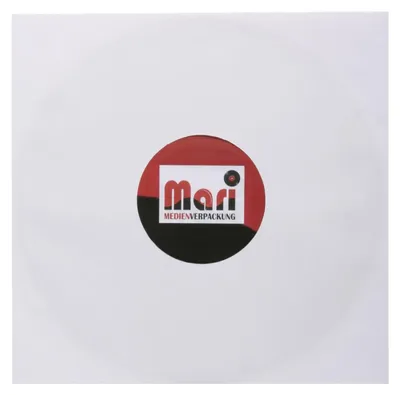 Produktbild von Reinweiße Innenhüllen für LP Maxi Single Vinyl Schallplatten 309 x 304 mm ungefüttert 90 g Papier 50 Stück