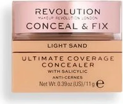 Immagine prodotto di Revolution - Correttore - Conceal & Fix Ultimate Coverage Concealer - Sabbia chiara