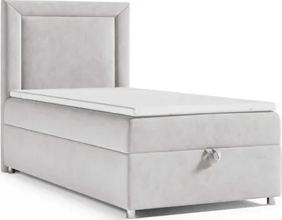 Produktbild von Boxspringbett mit Bettkasten Trinity K-3 SINGLE Bonellfederkern inkl. Topper, mit Lieferung