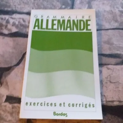 Image de Exercices de grammaire allemande