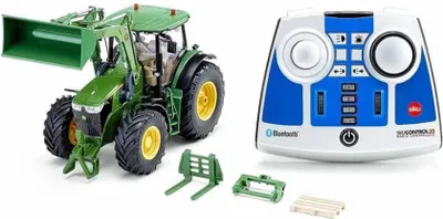 Image de Siku Control 6795 - John Deere 7310R avec chargeur frontal et module Bluetooth