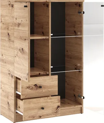 Produktbild von Aria Sideboard 80cm. Variante: Farbe Artisan, Größe 80x132x40 cm, Beleuchtung: Keine