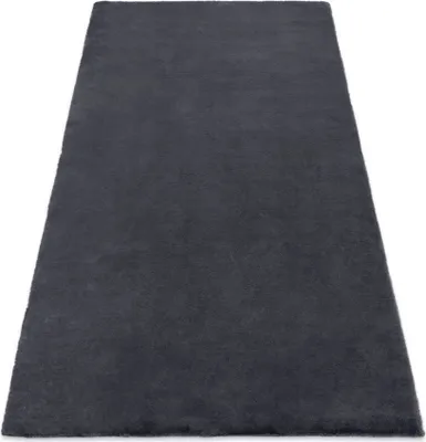 Produktbild von Teppich BUNNY grau IMITATION VON KANINCHENPELZ Grau 140x190 cm