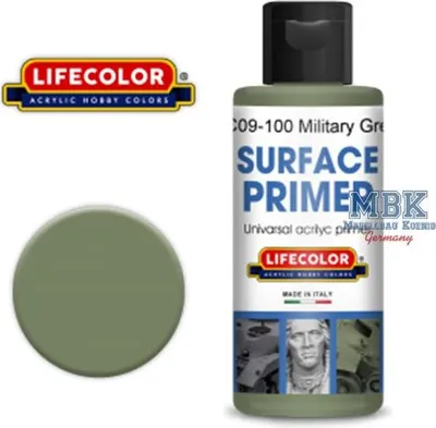 Immagine prodotto di LIFECOLOR LC-BC09-100 BC09-100 Grundierung - Primer Verde militare 100 ml