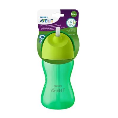 Produktbild von Philips AVENT SCF798/01 Strohhalmbecher, aus Silikon, grün Single