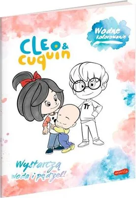 Zdjęcie produktu dla Cleo i Cuquin - Książka do kolorowania: Rozwijaj wyobraźnię swojego małego artysty