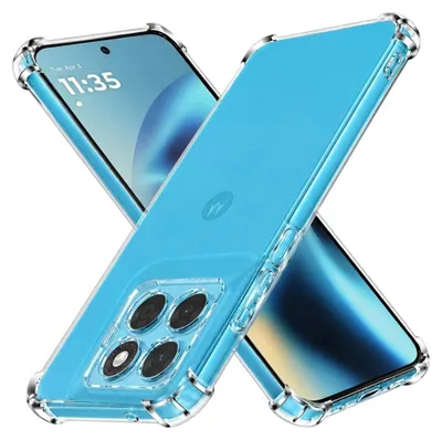 Obrázek produktu pro Techsuit - Shockproof Clear Silicone obal pro Motorola Moto G87/G77/G67 - transparentní