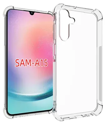 Obrázok produktu pre Pre Samsung Galaxy A15 Shock TPU Ochranný kryt mobilného telefónu Transparent