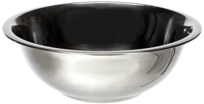 Salatschüssel Edelstahl silber 19,5x19,5x7 cm