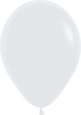 Obrázek produktu pro Sempertex Bílé latexové balónky, bílé, 30 cm, 50 ks.