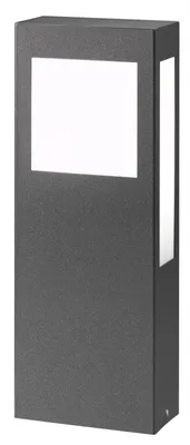 Produktbild von CMD 79 Standleuchte aus Edelstahl anthrazit IP44 2G11 40cm Höhe