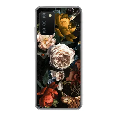 Produktbild von MuchoWow® Handyhülle Schutzhülle Hülle für Samsung Galaxy A03s Blumen - Natur - Muster Silikon Softcase Handy Hülle - Schutz