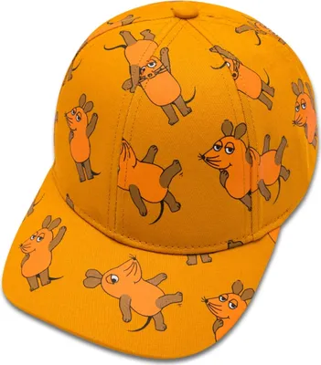 Koaa Basecap Die Maus "All Over" in orange