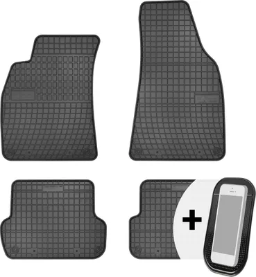 Immagine prodotto di Tappetini in gomma per auto Tappetini per auto su misura set da 4 pezzi - adatto per Audi A4 B6 B7 Seat Exeo