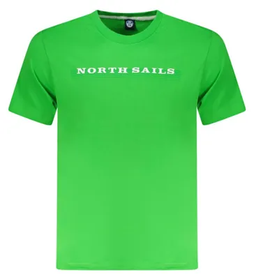 Produktbild von Grünes Herren T-Shirt: Kurzarm, Rundhals & Logo - Perfekt für jeden Tag