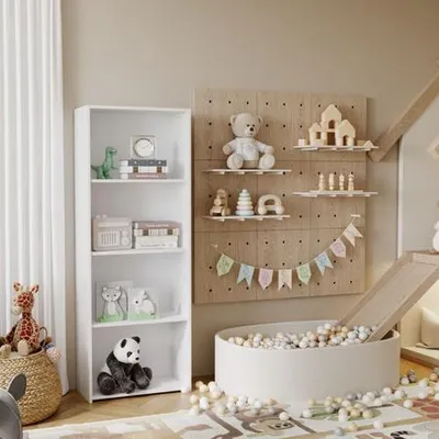 Immagine prodotto di Libreria LONI 160x60 cm - colore bianco