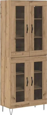 Image de Haut Armoire Chêne artisanal 69,5 x 34 x 180 cm