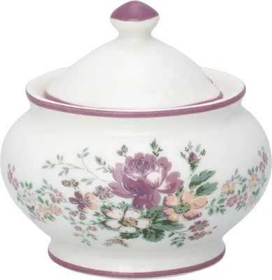 Produktbild von Greengate Marie Zuckerdose rund dusty rose 0,2 l