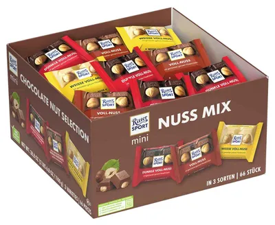 Produktbild von Ritter Sport mini Nuss Mix 66er