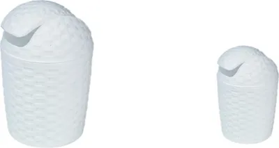 Produktbild von Schwingdeckeleimer 5 L + 1,2 L weiß…