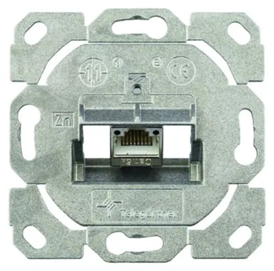 Zdjęcie produktu dla Telegärtner J00020A0514, RJ-45, 6a, Szary