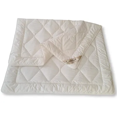 Produktbild von Merino Schafschurwolle Sommerdecke Kuschelzeit in 135x200 cm