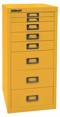 Produktbild von Bisley MultiDrawer Schubladenschrank - Farbe: Zinkgelb