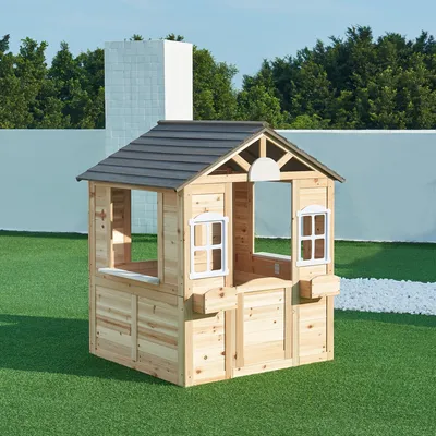 Produktbild von Spielhaus ‘Acciano’ 131 x 113 x 97 cm Tannenholz