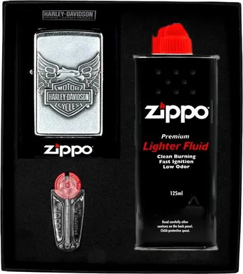 Obrázok produktu pre Sada zapaľovačov ZIPPO HARLEY DAVIDSON IRION EAGLE dar No1