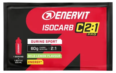 Immagine prodotto di Enervit Isocarb C2:1, limone, 65 g