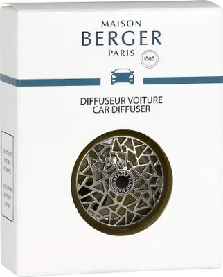 Produktbild von Maison Berger Paris 006410, Anklippbare Spülung, Vent, Nickel, Glas, 90 mm, 33 mm