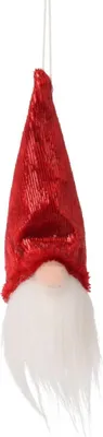 Produktbild von Weihnachtsanhänger Weihnachtsmann 11 cm – Roter Dekoanhänger für Christbaum & Weihnachtsdeko