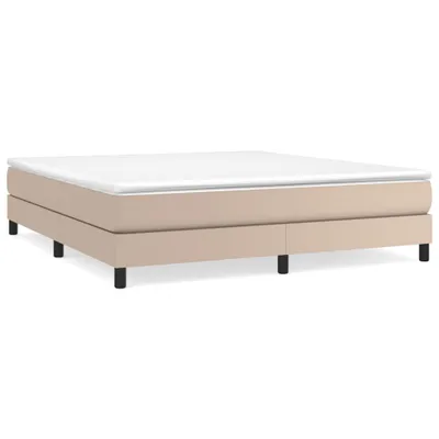 Produktbild von Boxspringbettgestell Cappuccino-Braun 180x200 cm Kunstleder
