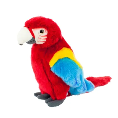 Produktbild von Kuscheltier Papagei rot 28 cm Uni-Toys