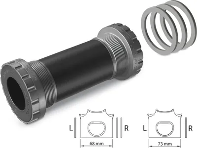 Produktbild von Miche BBMEMB Innenlager Evo Max MTB BSA 68mm-73mm, Ø 24mm, ca. 134g (1 Stück)