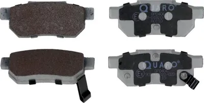 Produktbild von QUARO Bremsbeläge Satz Hinten Bremsklötze für HONDA CIVIC VI Hatchback (EJ, EK) QP0406