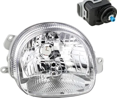 Produktbild von Scheinwerfer passend für Renault Twingo I 09/2000- H4 Rechts m. Stellmotor 7701049687 7700840141 Johns